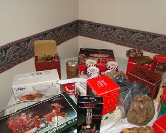 Yes we have Christmas items, and a very fine collection of items too