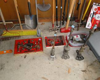 More tools, and some sticky up things