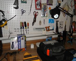 lots and lots of hand tools as well