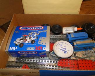 Erector set, original and vintage