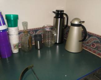 Kitchen stuff and drinkware items