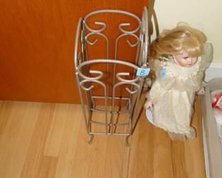 Toilet paper holder, or plant stand