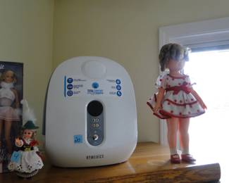Homedics, room humidifier, and here comes Shirley Temple