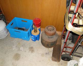 Appliance dolly, and some other assorted garage items as well