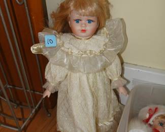 Tall blue eyed baby doll