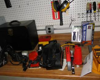 Did we mention that we have lots of tools at this sale? And a staple gun or two!