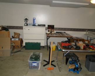 A whole workshop full of items