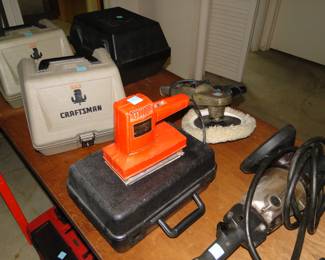 And there is the sander