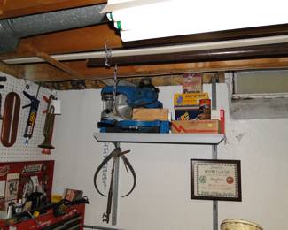 Lots of great items for the workroom, or shed, or just to have in general for home repairs