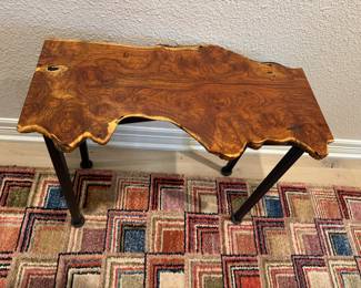 Brian Allen/ Aguilar Mesquite table