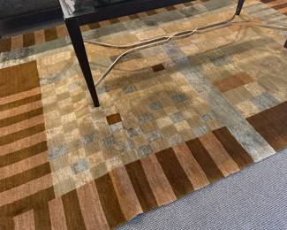 Tufenkian handmade silk rug- 4 x 6 app.