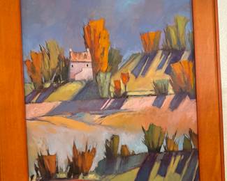 Landscape in Layers- artist Sandra Langston