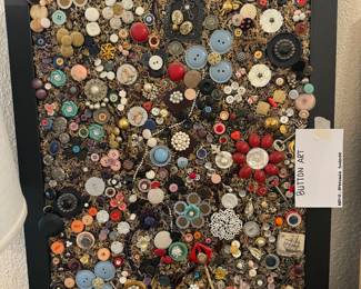 Button Art- artist Stephanie Shroyer