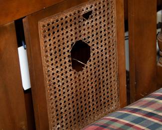 870c Cane Back Sofa Detail