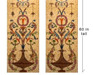 924 Pair Wall Panels 400.00 Discounted Price 200.00