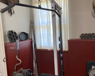Lat Pull Down Machine Only- weight are not for sale
