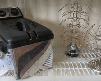 Warning Pro Deep Fryer, Keurig Rotating K Cup Holder Carousel