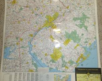 Philadelphia, PA 50 Mile Radius Map