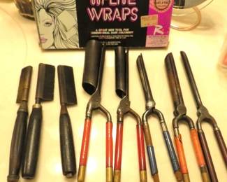 Antique Curling Irons & Combs