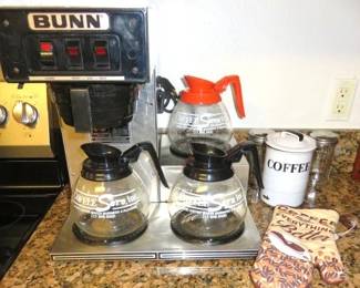 Commercial Bunn 3 Burner Coffee Brewer