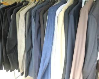 Men's XL, Tall Designer Suites by Burberry, Givenchy, Christian Dior, Lanvin to name a few.