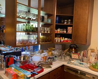 MCM drinkware, glasses, mugs