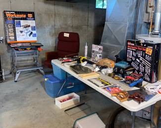 Tool set, Workmate table