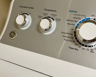 Matching GE washer dryer