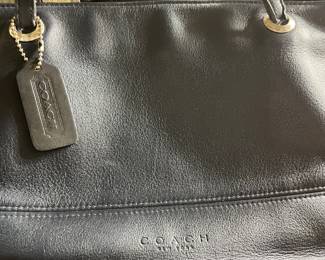 black Coach handbag