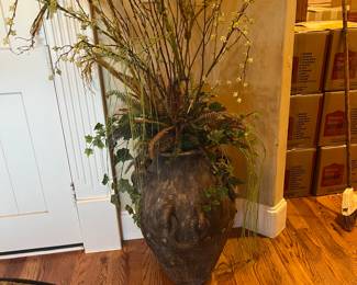 faux floral arrangement