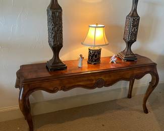 Queen Anne style console table
