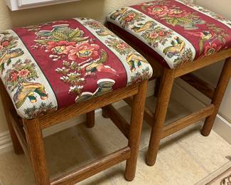 upholstered stools