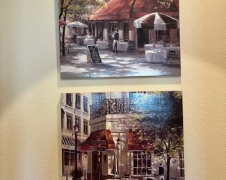 Parisian landscape paintings