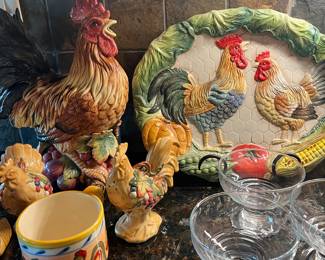 Fitz & Floyd roosters