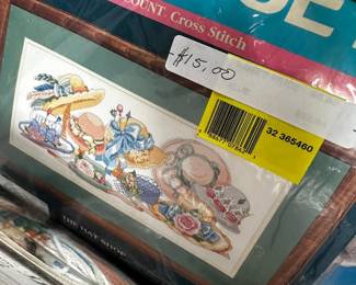 Cross stich patterns/kits vintage