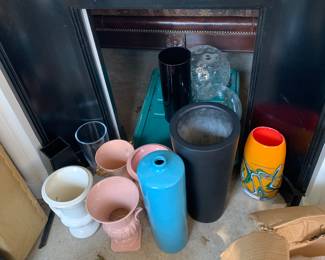 Murano, ceramic, glass vases from past furniture markets