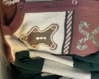 Cottage core/Grandma core sweaters, blouses, tshirts, dresses, pants, jackets, etc