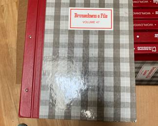Brunschwig and fils wallpaper sample books