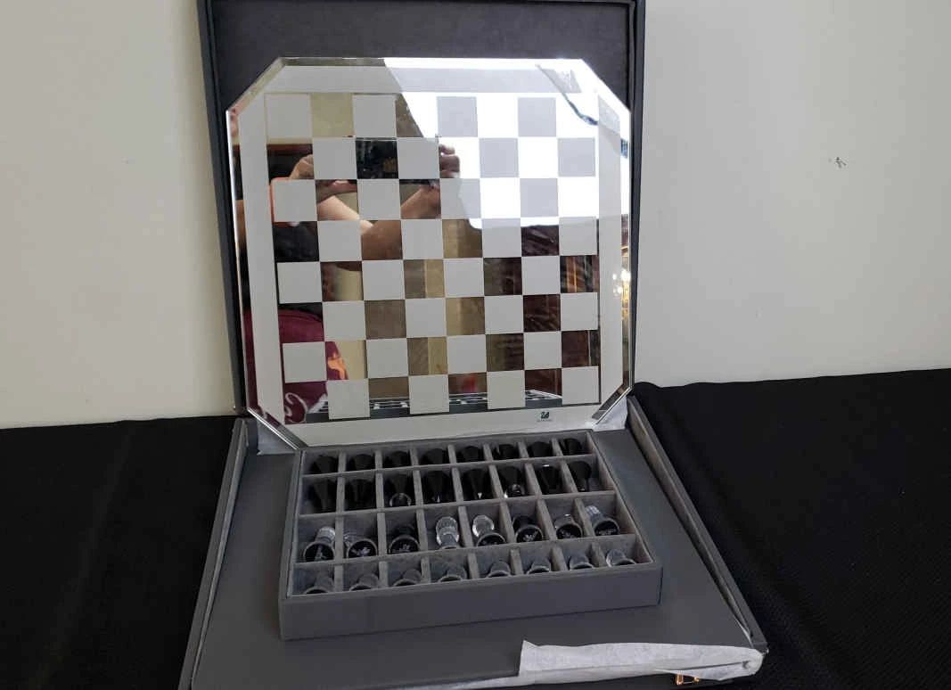 Swarovski Crystal Chess Set