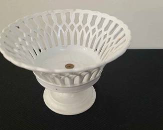 Antique French Porcelain Corbeille