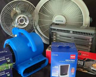 Fans and heaters