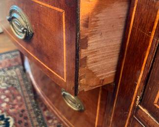 Sideboard Dovetail Detail