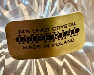 Imperial Crystal Decanter 