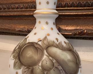 "Charlton" Apples and Pears Hand Painted Vase