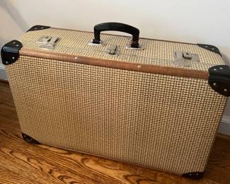 Vintage Rattan Luggage