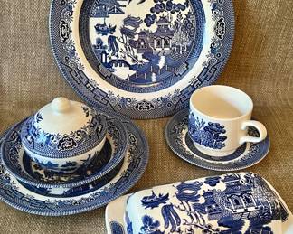 Churchill Willow Dishes