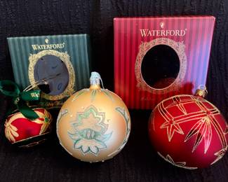 Waterford Ornaments