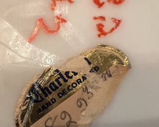 "Charlton" Apples and Pears Hand Painted Vase