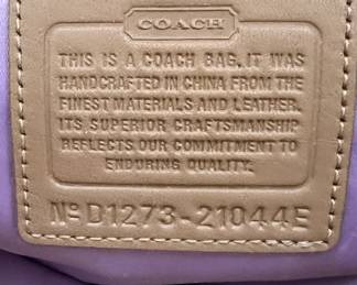 Coach Purse