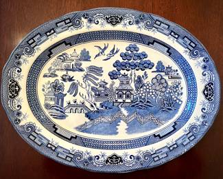 Blue Willow for Heritage Mint Ltd Dish